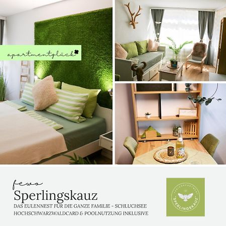 Fewo Sperlingskauz Mit Pool, Sauna & Hochschwarzwaldcard Schluchsee Eksteriør bilde